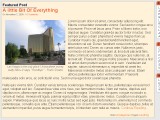 Featured Post Style A simplistic Featured Post Style.