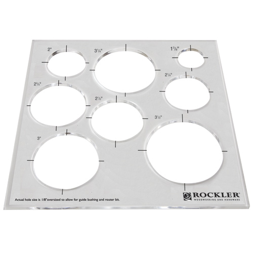 Router Circle Template