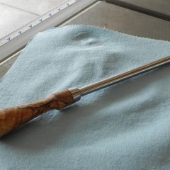 The finished handle & shaft.