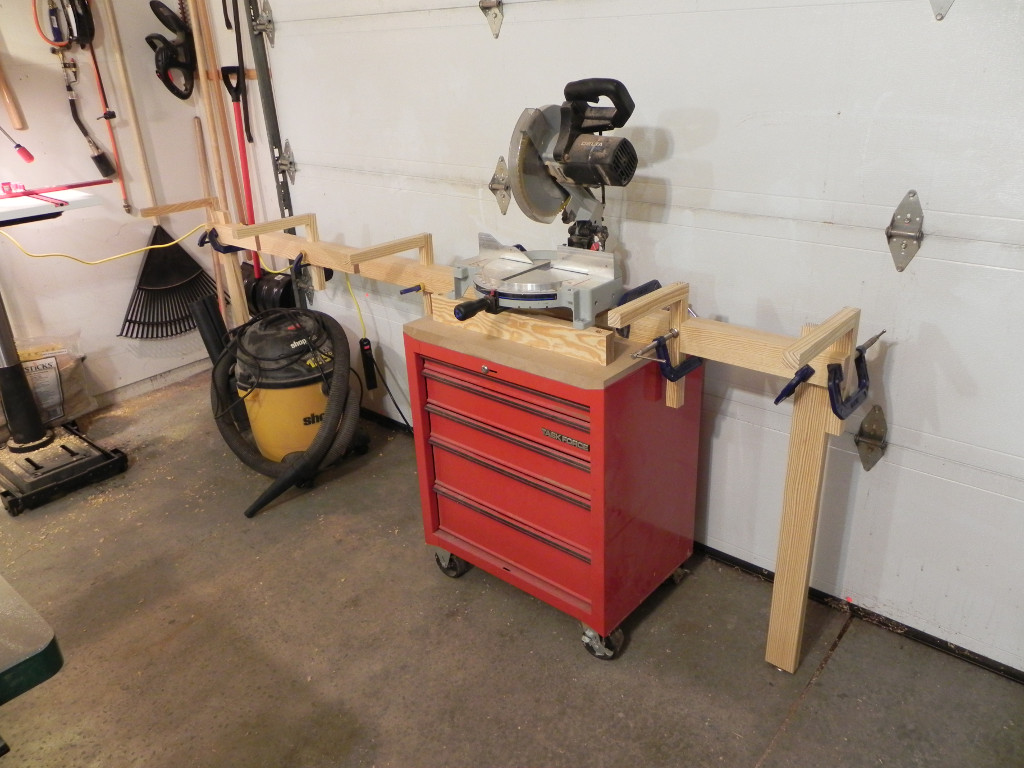 Diy Miter Saw Stand Dan's Hobbies